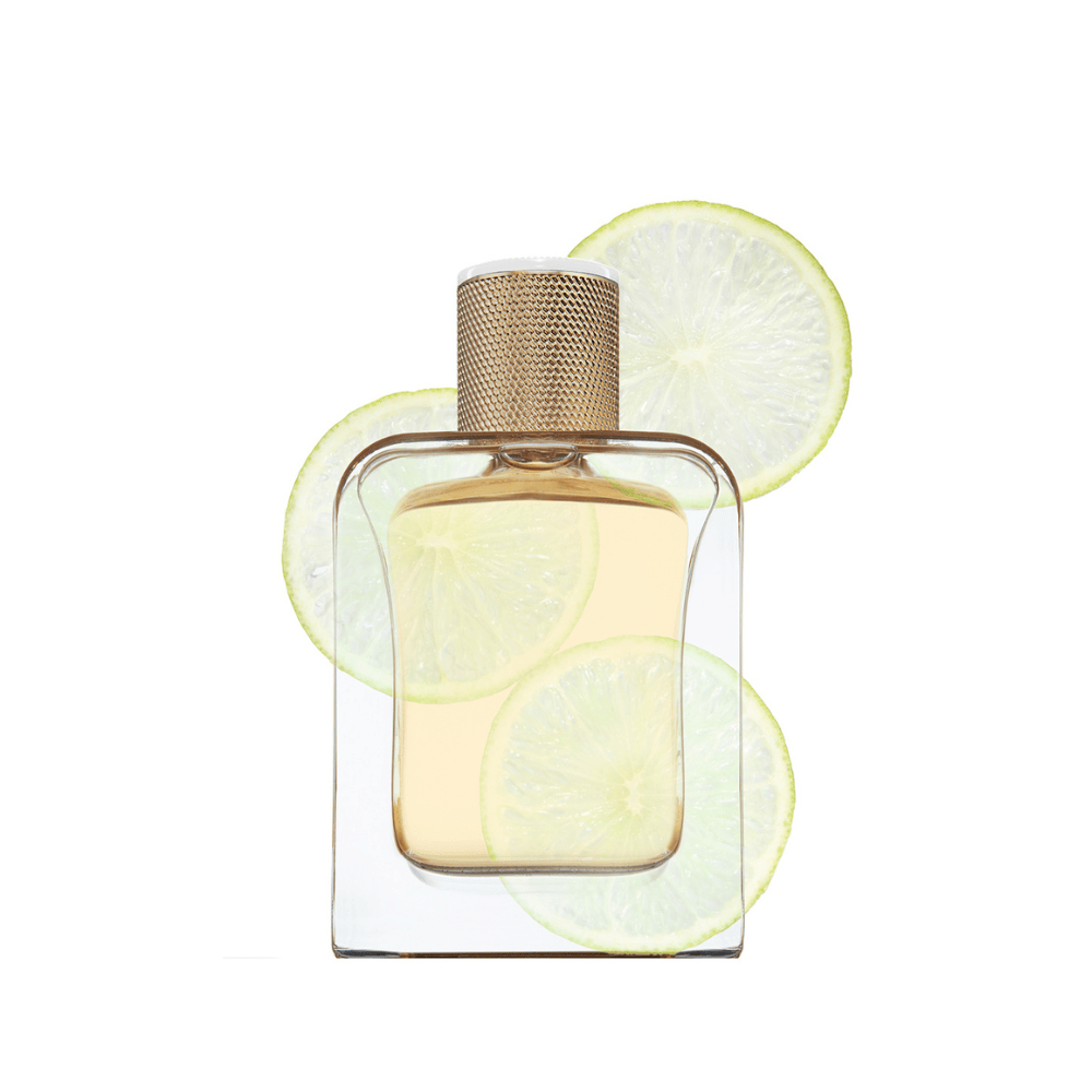 Délices des Bois — bottle with figs suspended in fragrance
