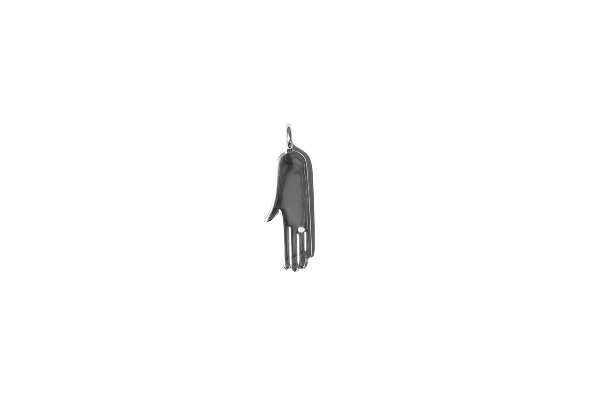 HAND CHARM - silver