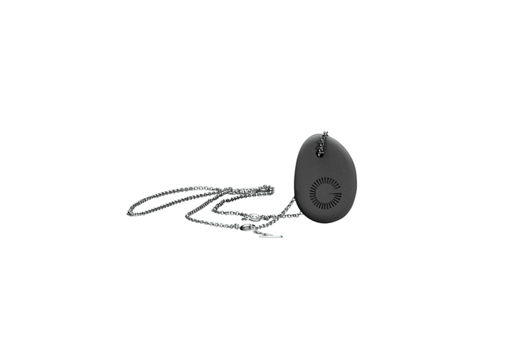 Jewelry Jewelry CERAMIC PEBBLE - grey&amp;silver