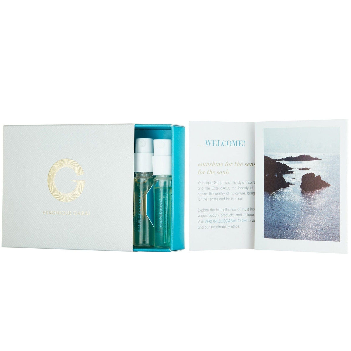 Set of 6 x 1.5ml perfume vials discovery set THE FRAGRANCE DISCOVERY SET