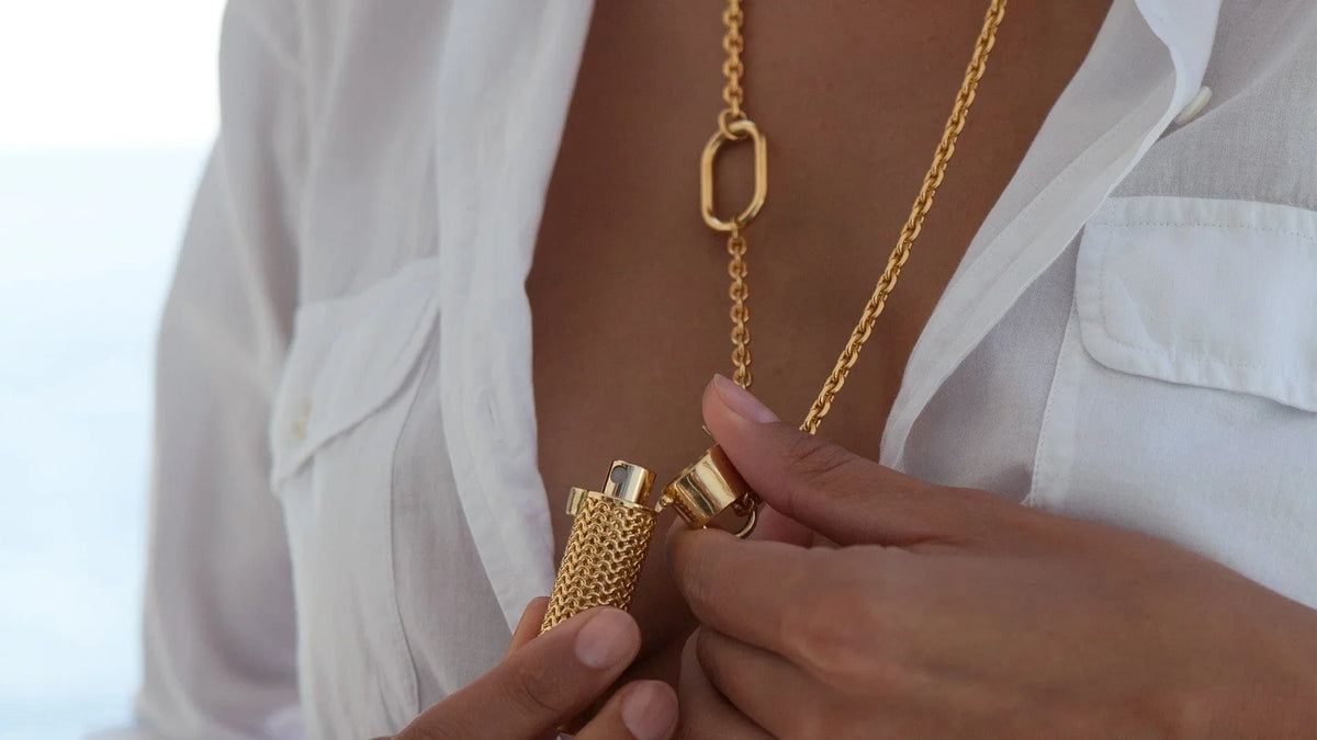 18K Gold Plated Jewelry LINK CHAIN - gold