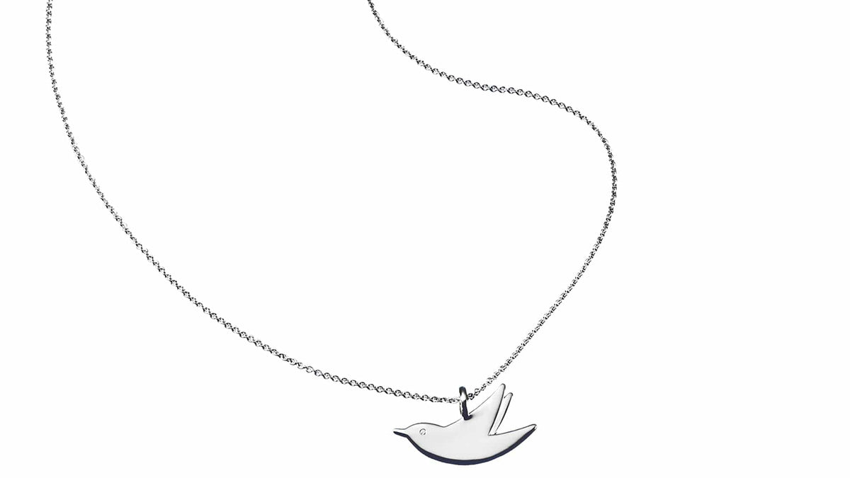 Sterling Silver Jewelry THREAD CHAIN - silver